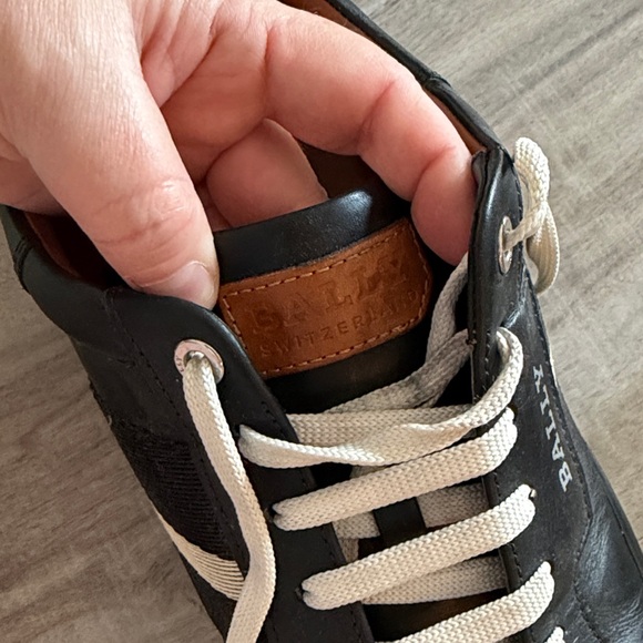 Bally helvio lace up sneakers size 12 - Picture 5 of 10